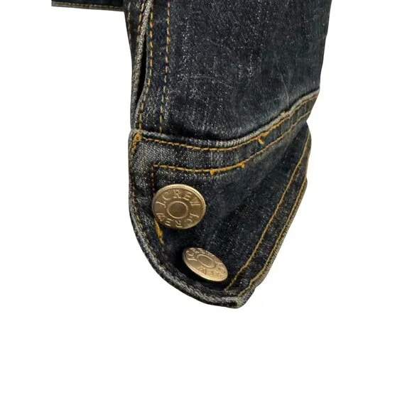 J.Crew Denim Jacket Women’s Small Blue Button-Up Long Sleeve Casual Jean Jacket - Picture 7 of 9